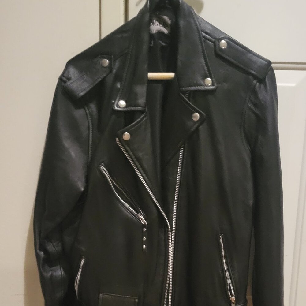 Leather jacket
